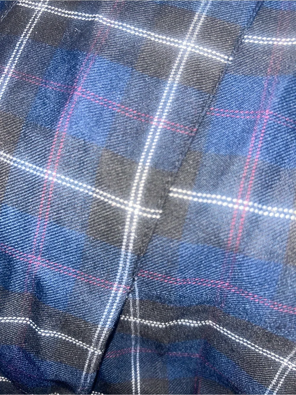torrid plus size 2  Navy Plaid Circle Skater Skirt NWOT